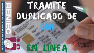 Como tramitar duplicado de dni por internet [upl. by Bouzoun239]