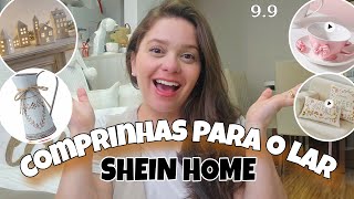 RECEBIDOS DA SHEIN HOME  NOVA DECORAÇÃO  PEÇAS LINDAS [upl. by Ahtanaram886]