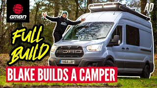 The Ultimate Custom MTB Adventure Van  Full Build Start To Finish  2hrs [upl. by Ellenad]