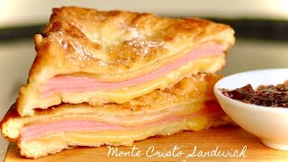 Monte Cristo Sandwich  Sandwich Recipes [upl. by Ochs]