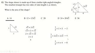 UKMT Intermediate Maths Challenge 2022 [upl. by Scales]