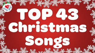 Top 43 Popular Christmas Songs and Carols Playlist 🎅🎄 Merry Christmas 2 Hours [upl. by Krys667]