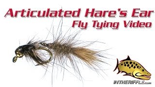 Articulated Hares Ear Fly Tying Video Instructions [upl. by Mansfield]