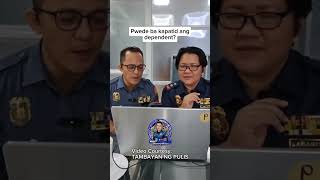 Pwede ba kapatid ang dependent 👮 Video Courtesy Tambayan NG PULIS PRSU NCR [upl. by Boles]