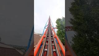 The STEEPEST Roller Coaster DROP at Hersheypark [upl. by Adiela]