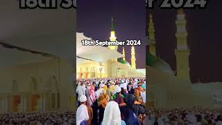 18th September 2024 Madinah Munawwara urdu muslimcity islamicarchitecture bayan jamamasjid [upl. by Anahpos]