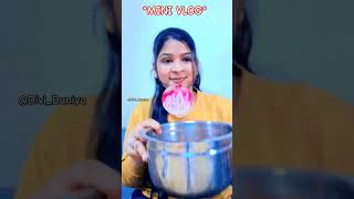 Mini Vlog ❤️ divian subscribe divya divyasaying viral bhelpuri status divyascaregenic [upl. by Alaekim]