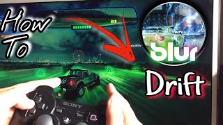 How To Drift Blur Nitro Mods EASY [upl. by Yelknirb]