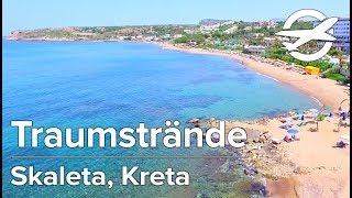 Skaleta ☀️ Die schönsten Strände auf Kreta ☀️ [upl. by Anerdna]