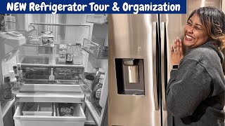 New Refrigerator Tour and Organization [upl. by Tniassuot]