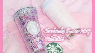 Starbucks Korea 2017 Valentine [upl. by Cadel717]