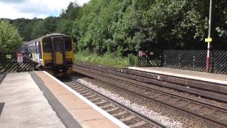 Trains At Todmorden Railway Station West Yorkshire [upl. by Tonia806]