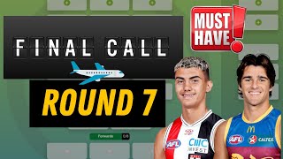 You MUST CONSIDER these players this WEEK 2024 AFL Supercoach [upl. by Rutledge]