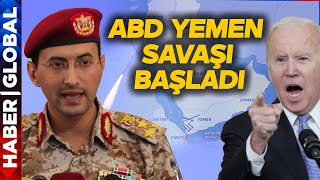 Korkulan Oldu Yeni Savaş Resmen Başladı ABD Yemene Operasyon Başlattı [upl. by Gilles]