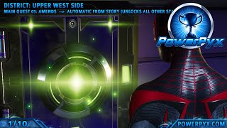 Marvels SpiderMan 2  All Prowler Stash Locations CoSigning Trophy Guide [upl. by Eluk]