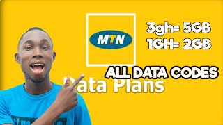 MTN GH cheap data bundles   2gh4GB  Data bundle codes [upl. by Strohbehn763]