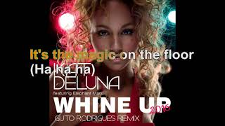 Kat Deluna amp Elephant Man  Whine up Lyrics Audio HQ [upl. by Drawe]