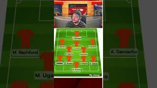 My prediction lineup for Barnsley FC the United Round manchesterunited mufc [upl. by Annait]