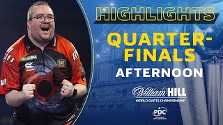 BRAVO BUNTING 🎣 QuarterFinals Afternoon Highlights  2020 21 William Hill World Darts Championship [upl. by Nileuqaj859]