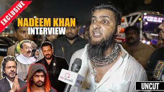 UNCUT  Nadeem Khan  Exclusive Interview  Salman Khan Shah Rukh Khan Baba Siddique Lawrence [upl. by Hulen]