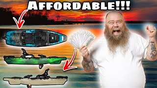 Top 5 AFFORDABLE Fishing Kayaks for BIG GUYS [upl. by Richardo]