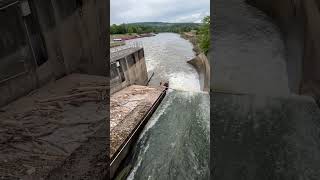 Staustufe Dillingen nach dem Hochwasser 2 [upl. by Thom]