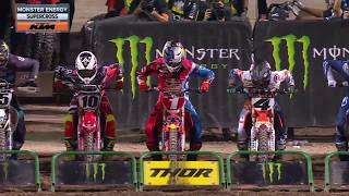 2017 Monster Energy Supercross Finals 450SX Main in Las Vegas NV [upl. by Nel]