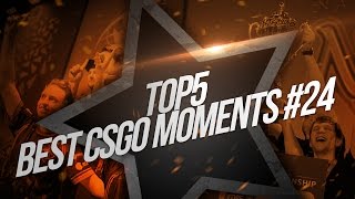 TOP5 Best CSGO Moments 24 [upl. by Haskell]