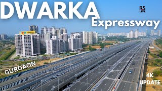 Dwarka Expressway  rslive  4k  NH 248BB [upl. by Enirual]