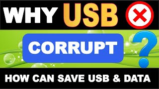 Why USB and Its Data Corrupt  How Can Save USB and Data  Safely Remove USB [upl. by Dragoon]