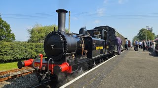 SR Class A1X Terrier No 2678 Knowle Arriving at Bodiam Station [upl. by Nawd195]