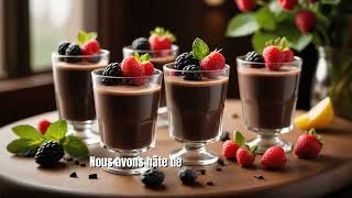 Recette de Mousse au Chocolat Facile [upl. by Ahsilif]