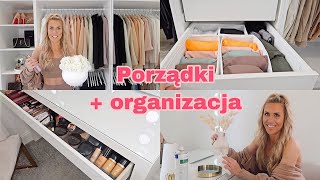 SPRZĄTANIE I ORGANIZACJA MOJEJ GARDEROBY i TOALETKI  MOTYWACJA DO SPRZĄTNIA ✨ CLEAN WITH ME ✨ [upl. by Siaht]