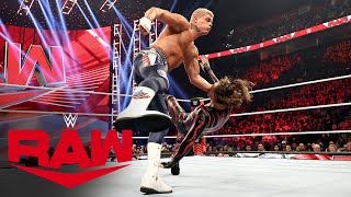 FULL MATCH – Cody Rhodes vs Shinsuke Nakamura – Street Fight Raw highlight Jan 8 2024 [upl. by Acnalb]