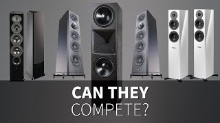 Arendal 1723 S THX vs Revel F208 vs Dynaudio Evoke 30 vs JTR Noesis 215RT  Home Theater 55 [upl. by Ashlen479]