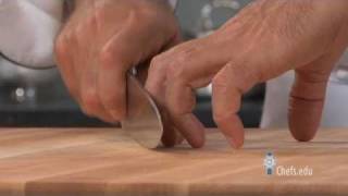 How to Hold a Knife  Properly Using a Chefs Knife [upl. by Welford378]