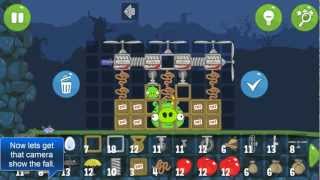 Bad Piggies Drop the King v2   Custom Vehicle in Field of Dreams [upl. by Mag]