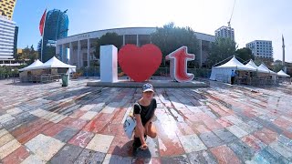 Tirana City Center  Albania Vlog 🇦🇱 [upl. by Mond]