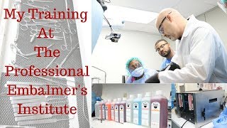 My experience at the Professional Embalmers Institute training at Piedmont Technical College [upl. by Jarvis615]