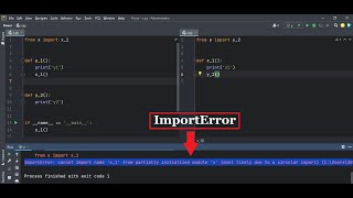 How to Fix  “ImportError Cannot import name X” in Python [upl. by Orling]