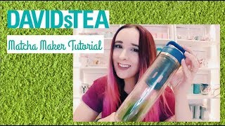 How to Make Matcha  DAVIDStea Matcha Maker [upl. by Aisila293]