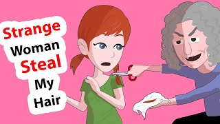 Strange Woman Stole My Hair Strand  English Stories  English Animated Stories [upl. by Haimehen]