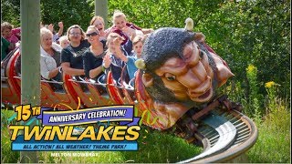 Twinlakes Theme Park Vlog August 2018 [upl. by Cerelia]