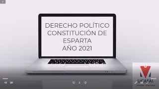 Derecho Político  Constitución de Esparta [upl. by Artemas]