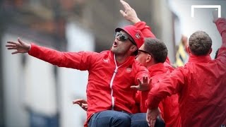 Jack Wilshere leads antiTottenham chants [upl. by Henrique15]