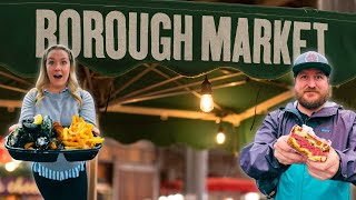 BEST Food Market in the WORLD Borough Market London [upl. by Margery]