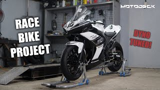 R3 RACE BIKE  MOTODECK BUILD SERIES SEASON 1 FINALE [upl. by Tiffi]