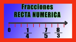 ✅👉 FRACCIONES Impropias en la RECTA NUMERICA ✅ Fracciones en la recta numerica [upl. by Waddell]