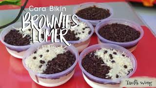 CARA MEMBUAT BROWNIES LUMER [upl. by Aynor]