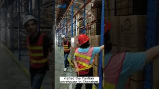 the vice president of Sunny Worldwide Logistics visited the Yantian warehouse in Shenzhen [upl. by Ramar]